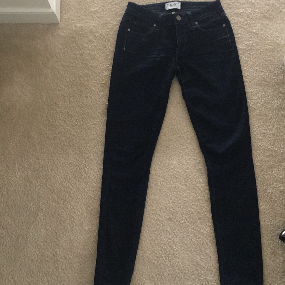 Paige skinny jeggings -size 27
